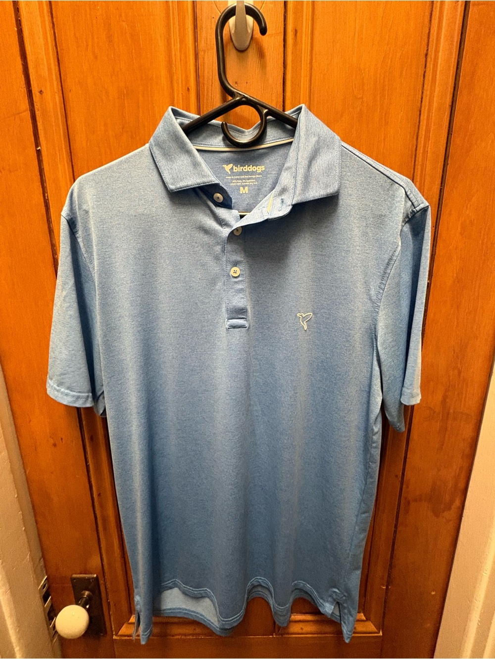 Birddogs Sky Blue Short Sleeve Polo